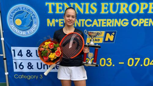 Tennis Europe Finale und die ersten ITF Punkte für Lea Haider Maurer